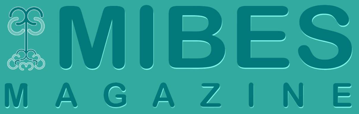 Mibes Magazine Logo - Sfondo verde Mibes magazine rivista online open access medicina integrata benessere salute