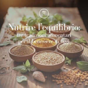 Nutrire l’equilibrio: tre tradizioni alimentari per il benessere di oggi - Corso on-demand