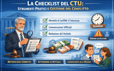 La checklist del CTU: strumenti pratici e gestione del conflitto